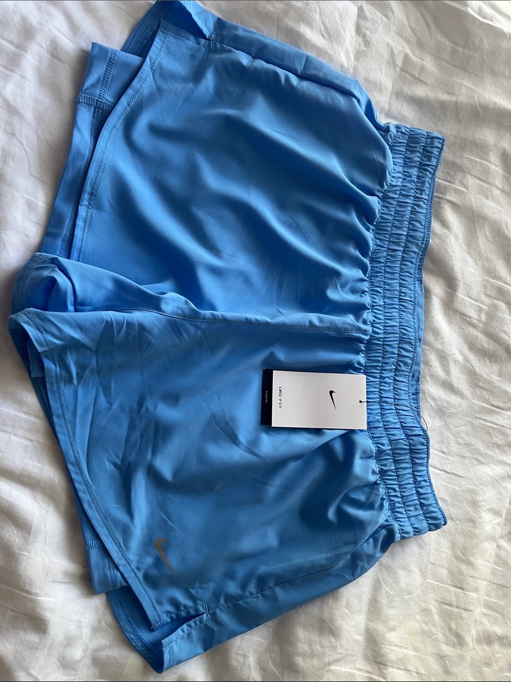 NWT Nike Women’s Light Blue Running Shorts